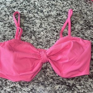 Old Navy pink bathing suit top